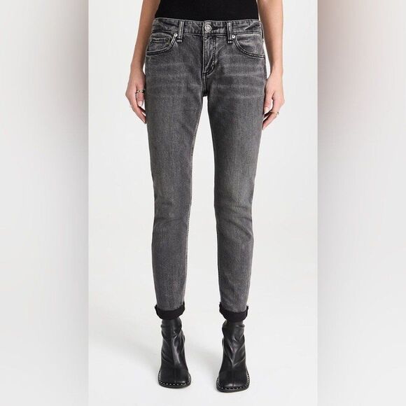 rag & bone Denim - rag & bone Dre Low Rise Slim Boyfriend Jeans
